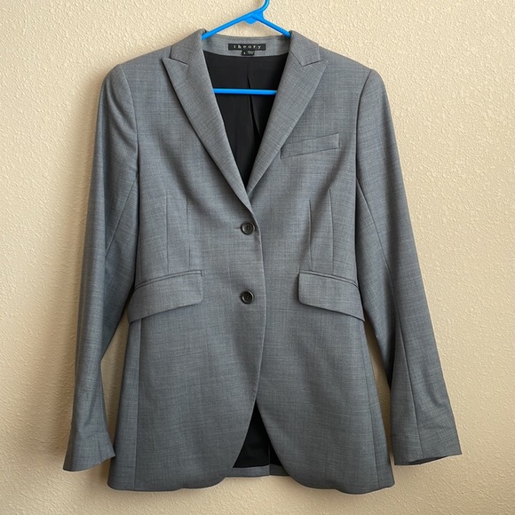Theory Anorie Wool Blazer - Picture 2 of 5